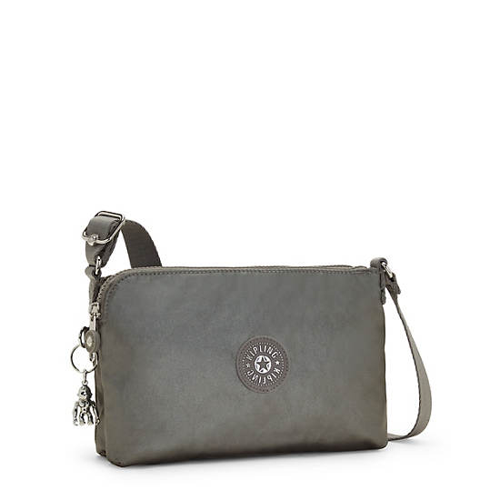 Kipling Boyd Metallic Crossbody Veske Greyl | NO 2121OK